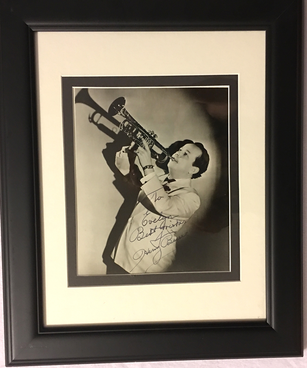Image for Autographed Photograph of Henry Busse, Framed